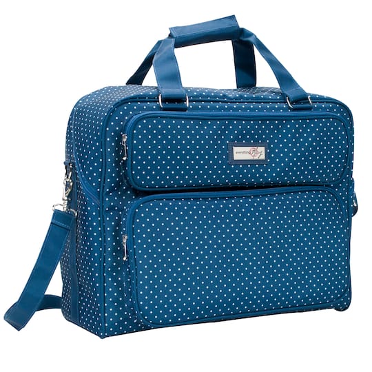 Everything Mary Blue Deluxe Universal Sewing Machine Case